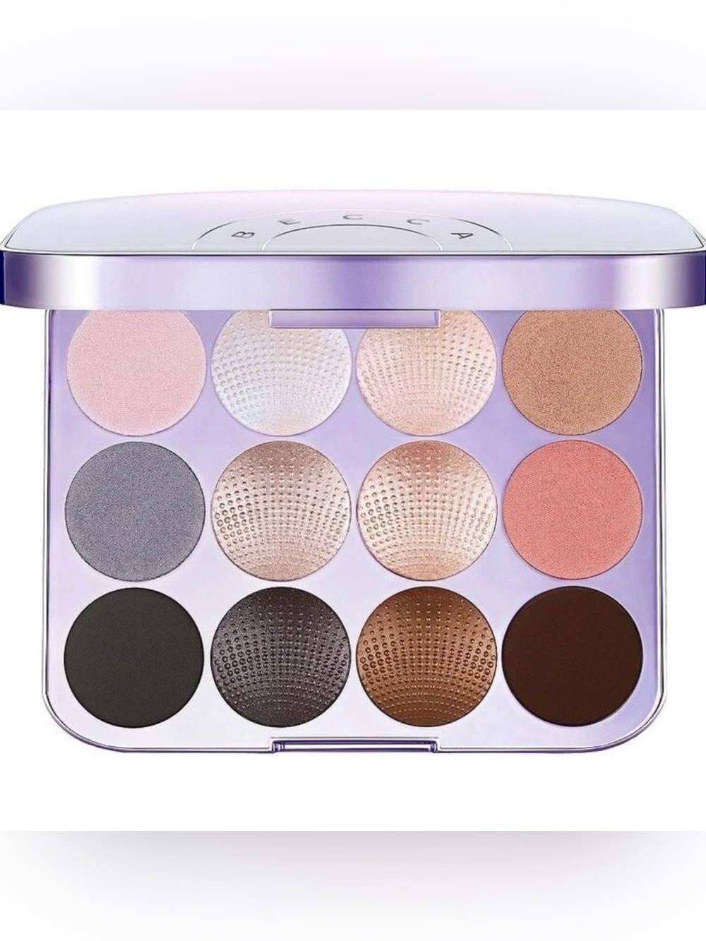 Stunning! BECCA Pearl Glow Shimmering 12 Shade Eye Shadow Palette ~ Limited Ed